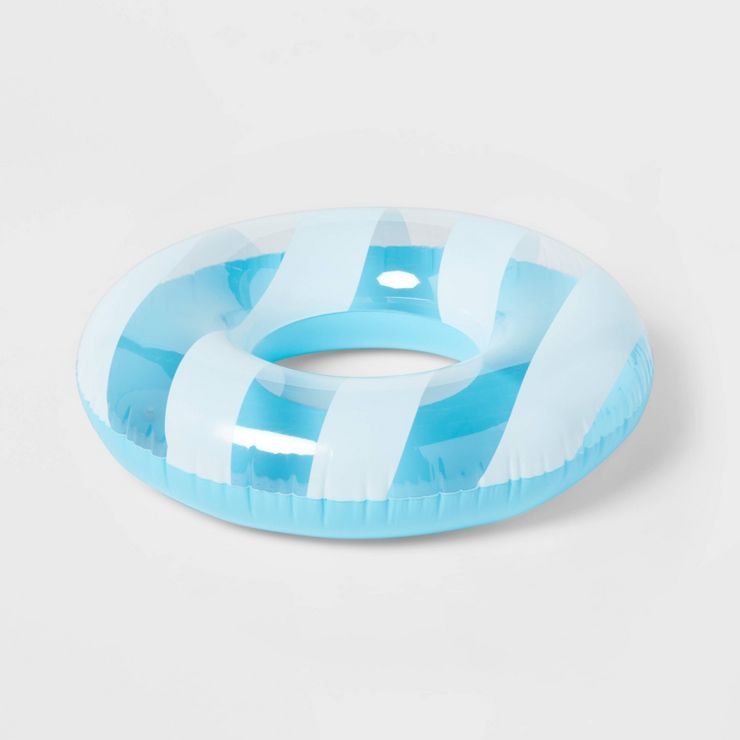 Kids' Cabana 31" Tube Blue/White Striped - Sun Squad™ | Target