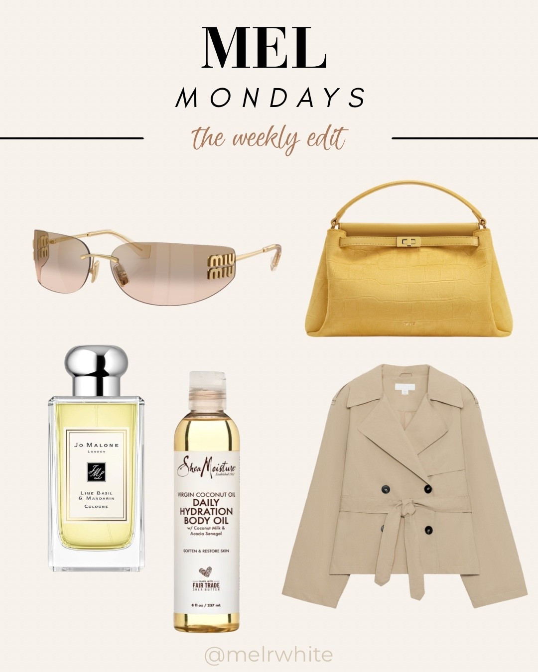 Mel Mondays … sharing all my current favorites. Let me know your favorite piece!

#LTKootd #LTKBeauty #LTKgrwm