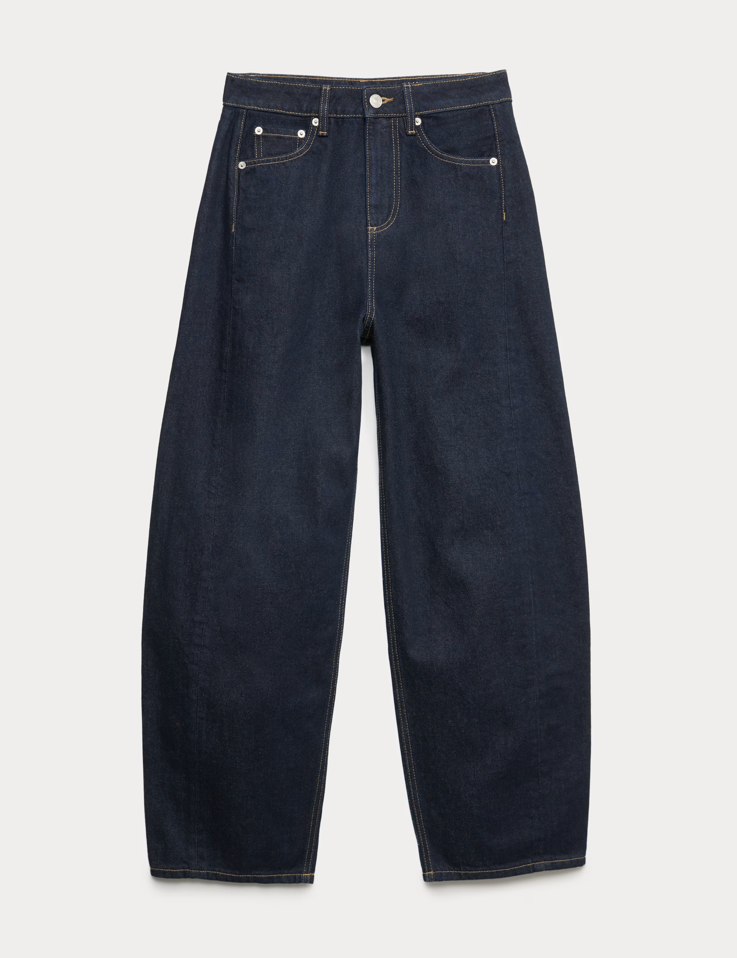 Mid Rise Barrel Jeans | Marks & Spencer (UK)