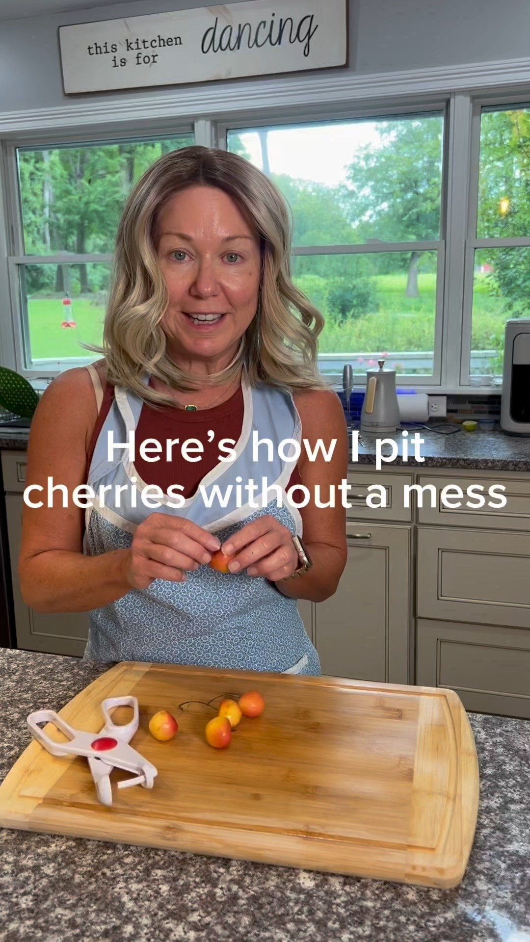 How I pit Cherrie’s without a mess is by using a good cherry pitter 

#LTKFindsUnder50 #LTKHome #LTKSeasonal