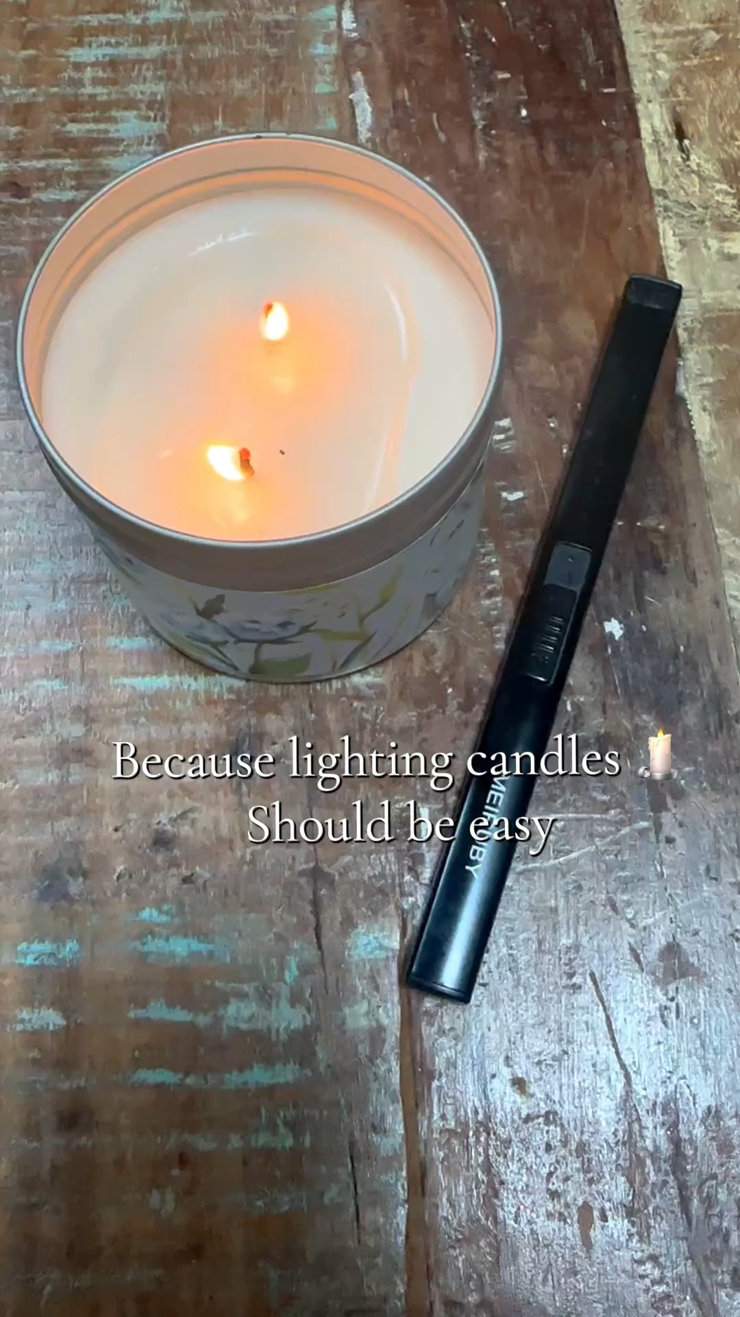 Get cozy! Also lighting candles should be
easy!
#ElectricCandleLighter
#CandleLighter #ElectricLighter #candles

#LTKHome #LTKSaleAlert #LTKselfcare