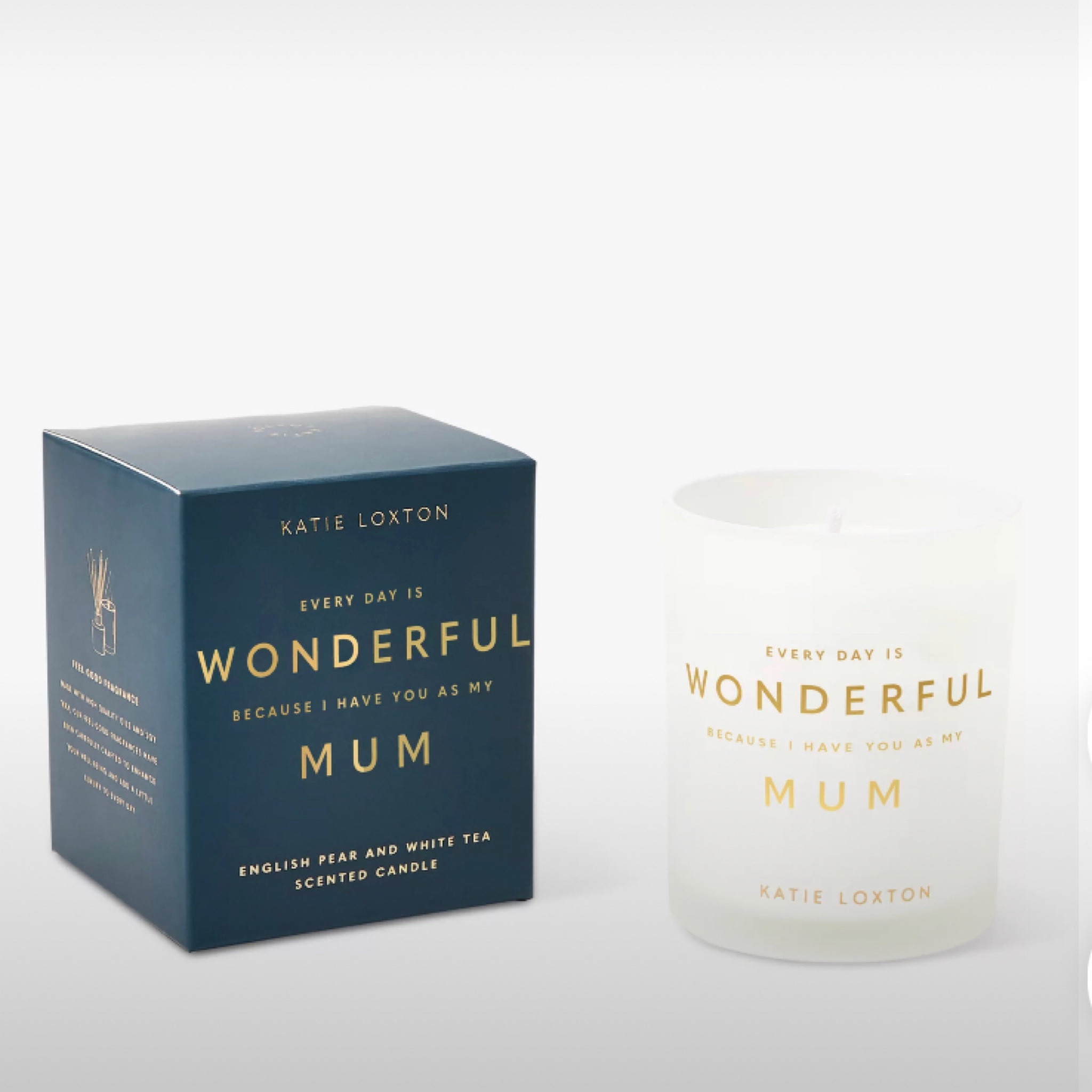 
Wonderful Mum scented candle 

Creating the most relaxing atmosphere in any home, this Sentiment Candle from Katie Loxton is sure to be your new favourite scent. With sumptuous notes of English pear and white tea, and the golden sentiment 'Every Day Is Wonderful Because I Have You As My Mum'. The perfect gift for Mother's Day and beyond.



#LTKhome #LTKGiftGuide