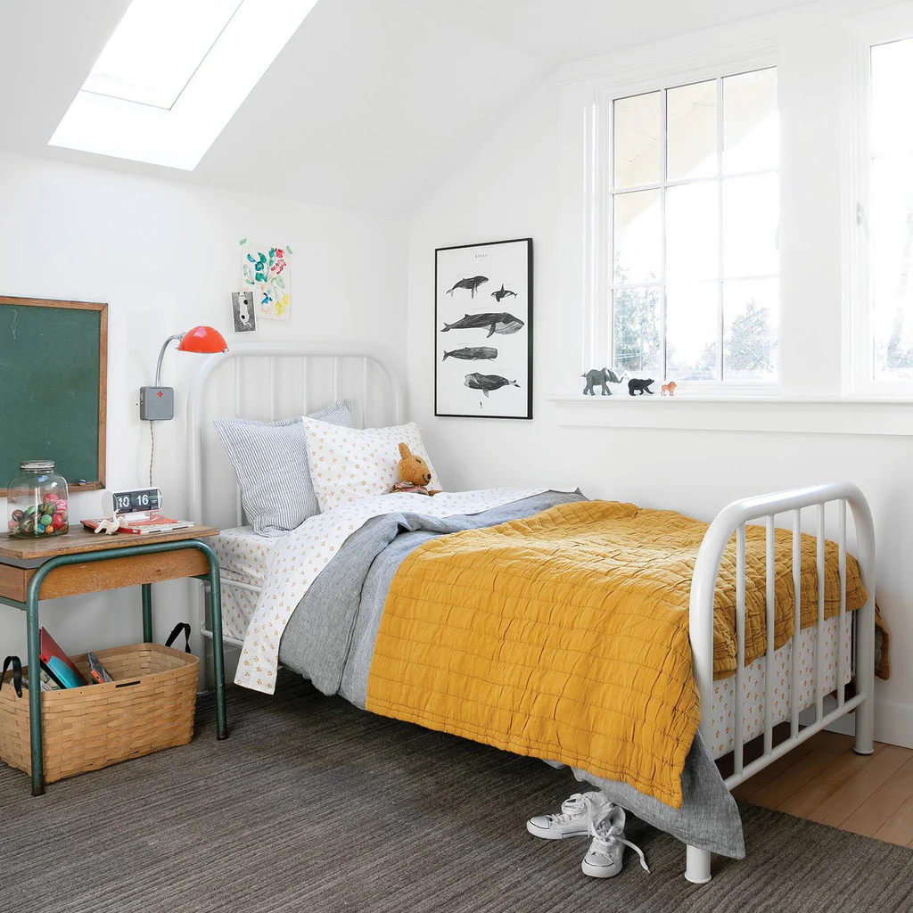 Channeled Cotton Quilt | Schoolhouse