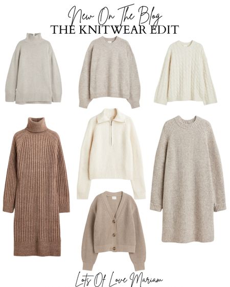 Knitwear outfit ideas on my blog ! 💕neutral knitwear, knitwear jumper, knitwear cardigan, knit midi dress 🍂
Blog: www.lotsoflovemariam.com

#LTKSeasonal #LTKstyletip #LTKeurope