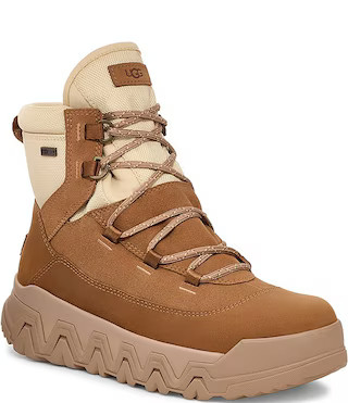 UGG TerreTrail Hi-Top Waterproof Suede Winter Booties | Dillard's | Dillard's
