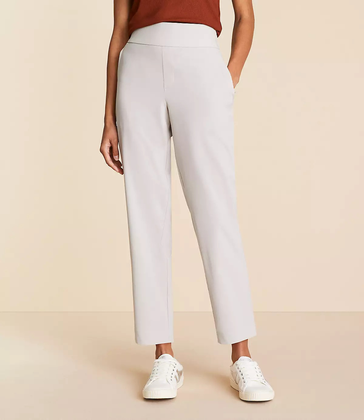 Lou & Grey Wanderweave Straight Leg Pants | LOFT