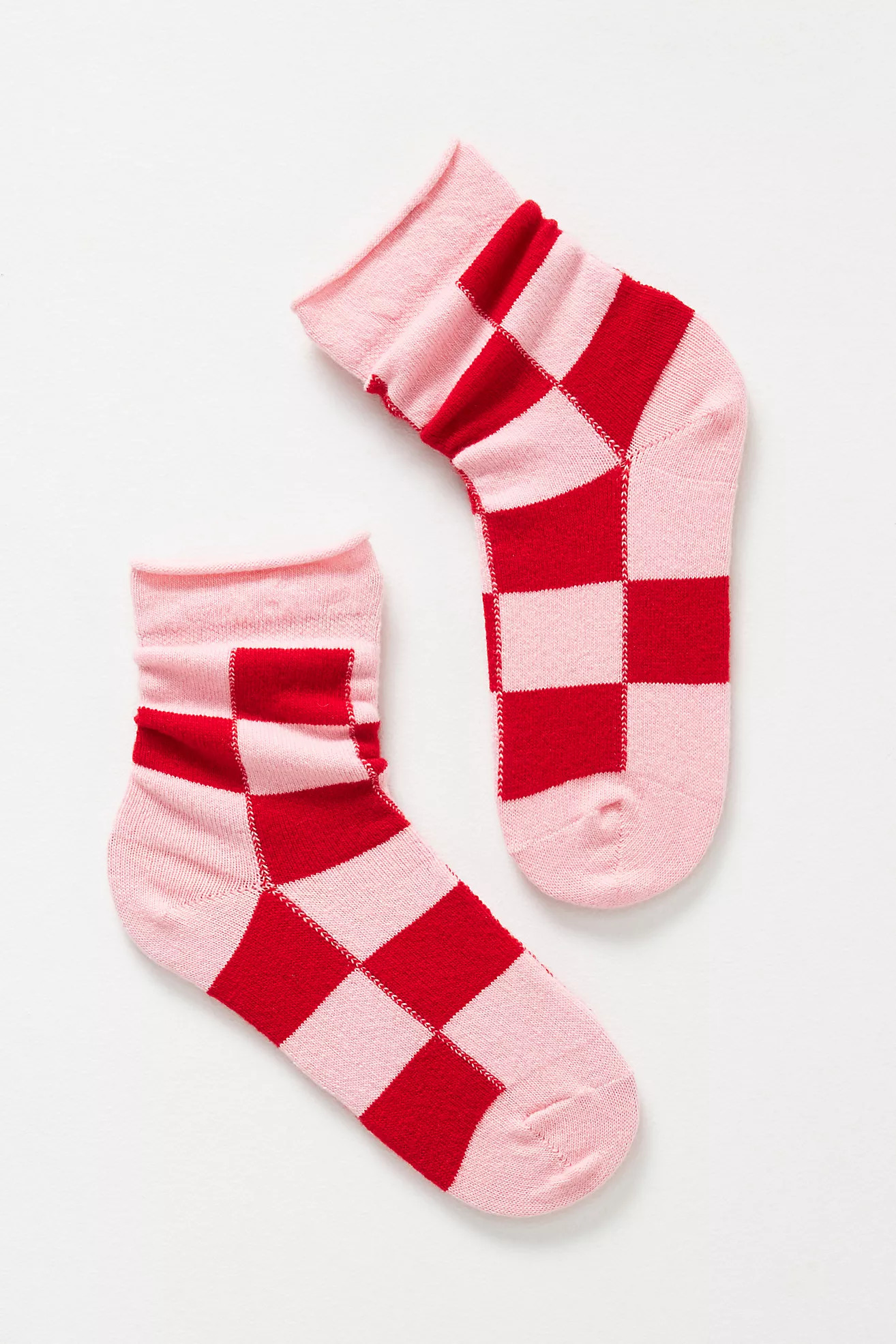 Plush Grid Socks | Anthropologie (US)
