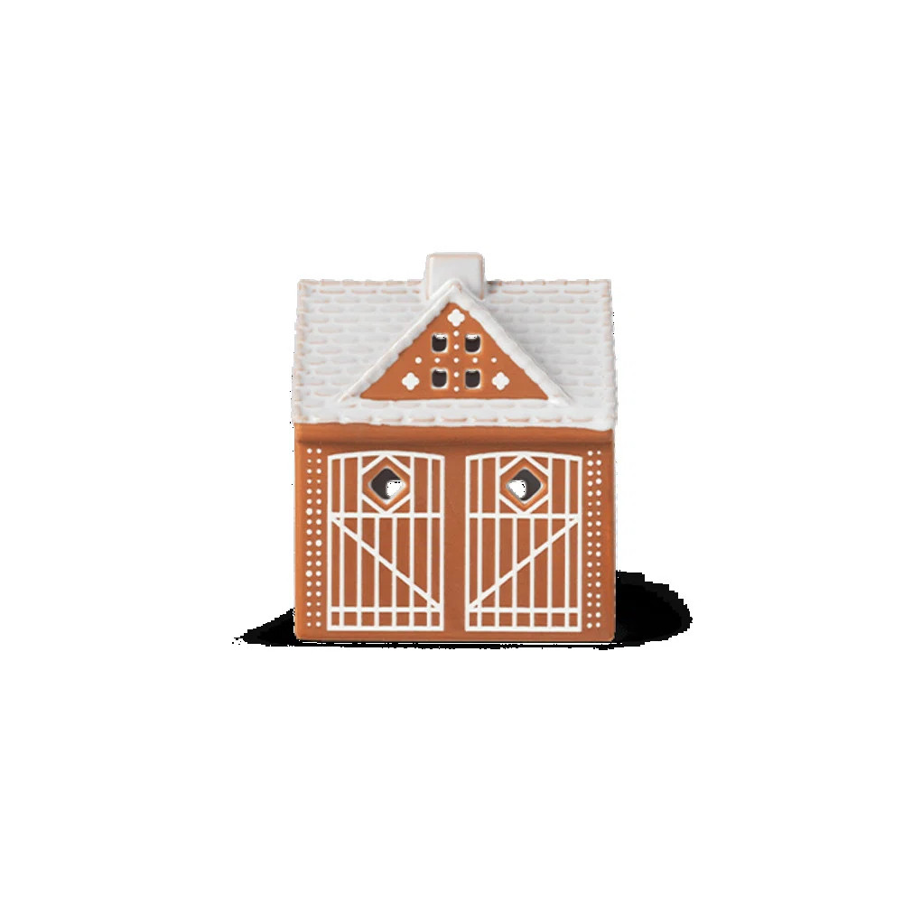 Gingerbread Lighthouse Christmas Stall H 4.5" Brown | AllModern