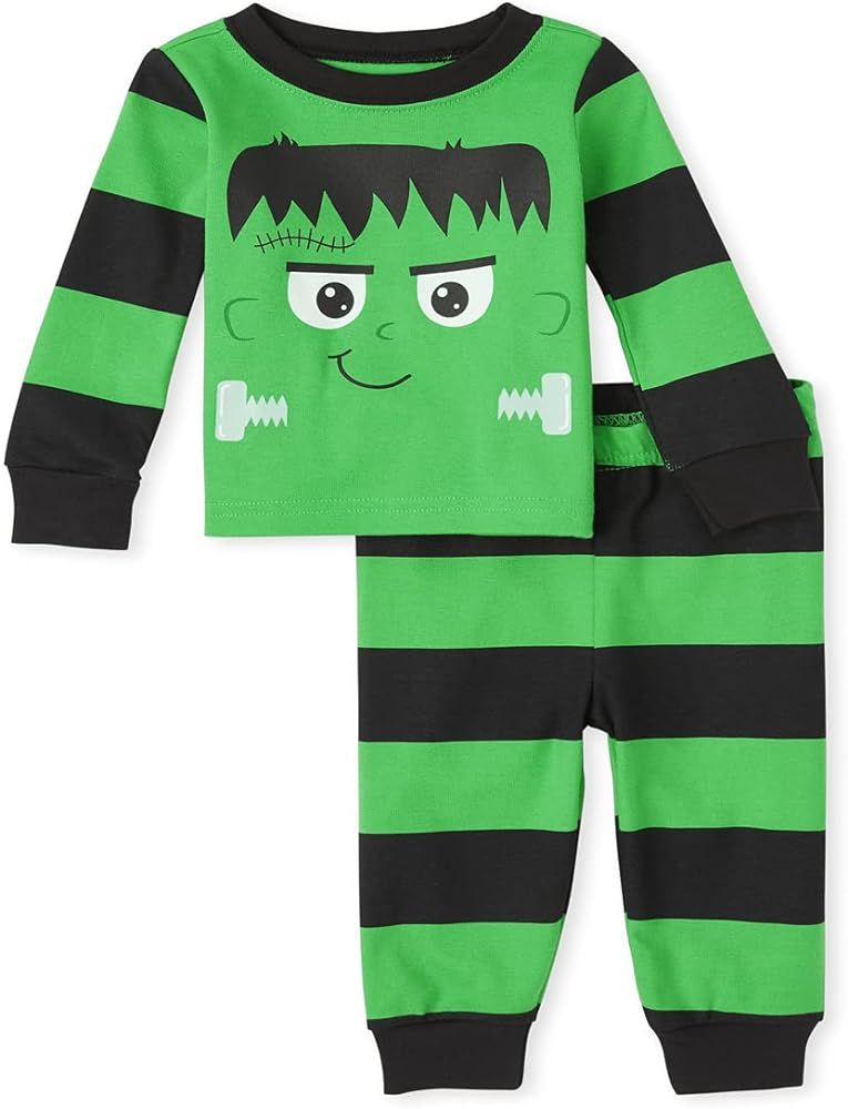 The Children's Place unisex-baby and Toddler Halloween 2 Piece Snug Fit Cotton Pajamas | Amazon (US)
