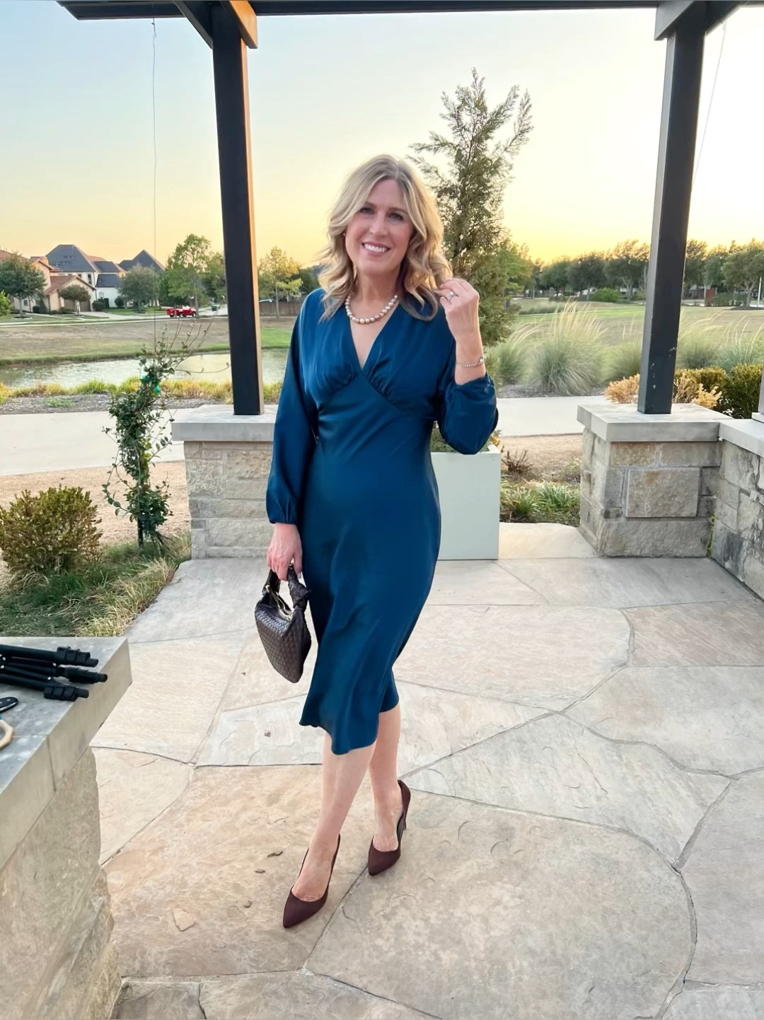 Guest dress for a wedding, or event! Dress runs slightly large. Size down one if between sizes. Pumps run tts. 

#LTKitbag #LTKfindsunder50 #LTKshoecrush