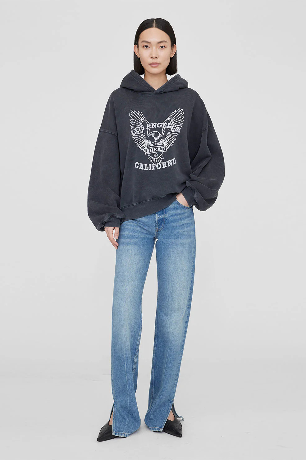 Alec Hoodie White Eagle | Anine Bing