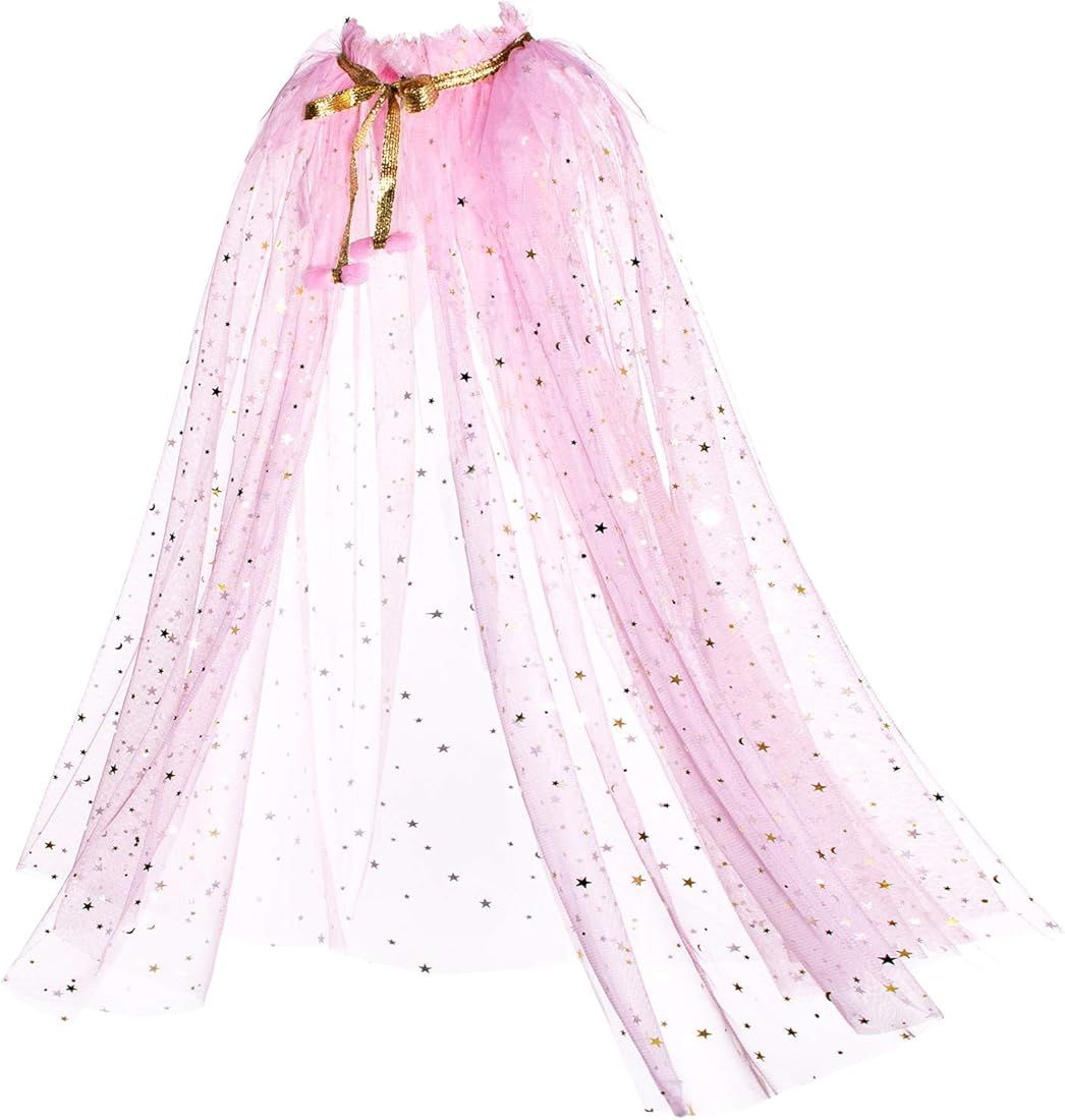 Party Chili Princess Cape Cloaks for Little Girls Dress Up | Amazon (US)