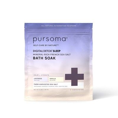 Pursoma Digital Detox Sleep Bath Soak - 48oz | Target