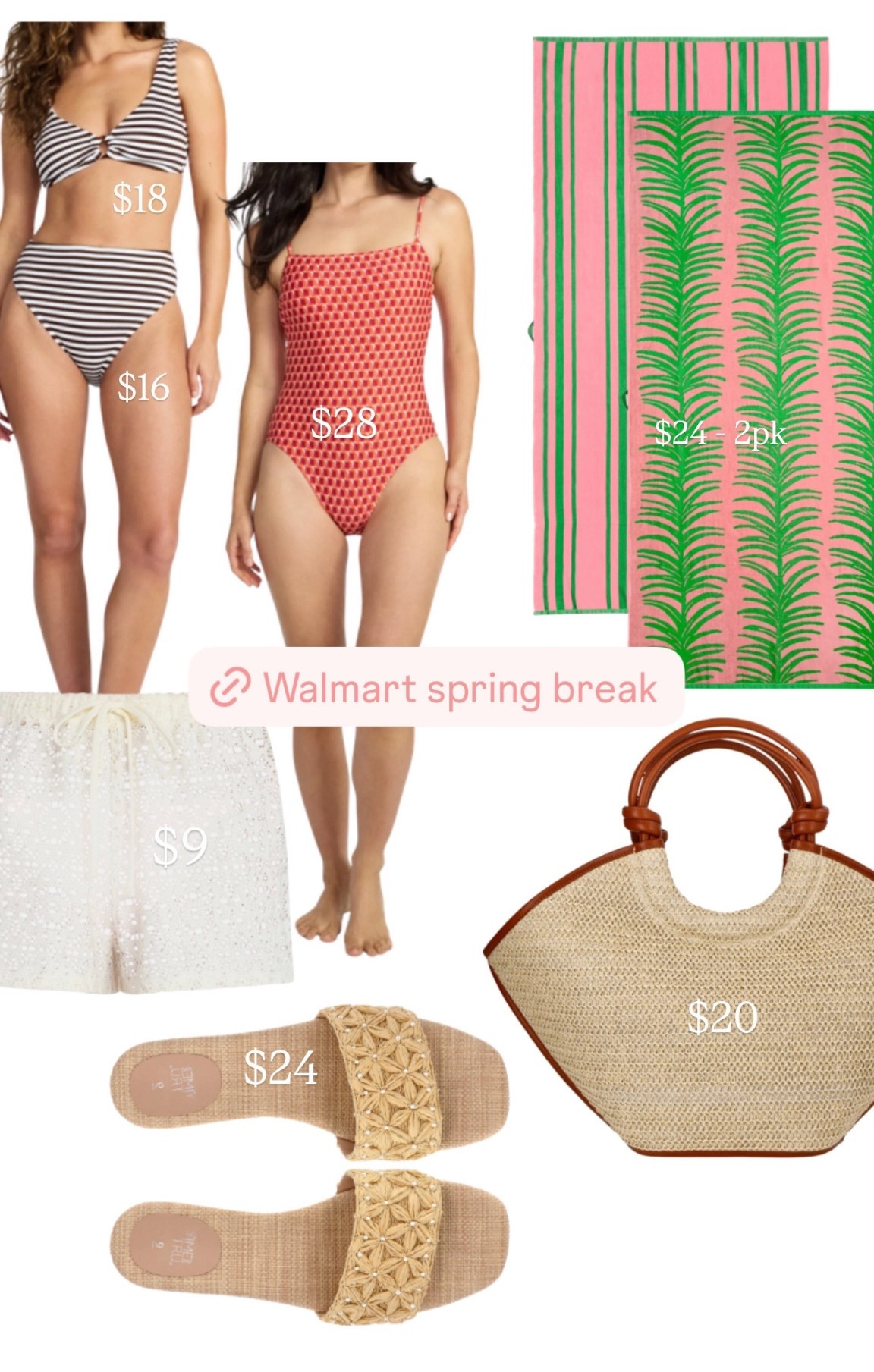 Walmart bathing suits, spring break outfits

#LTKSwim #LTKTravel #LTKSpringSale