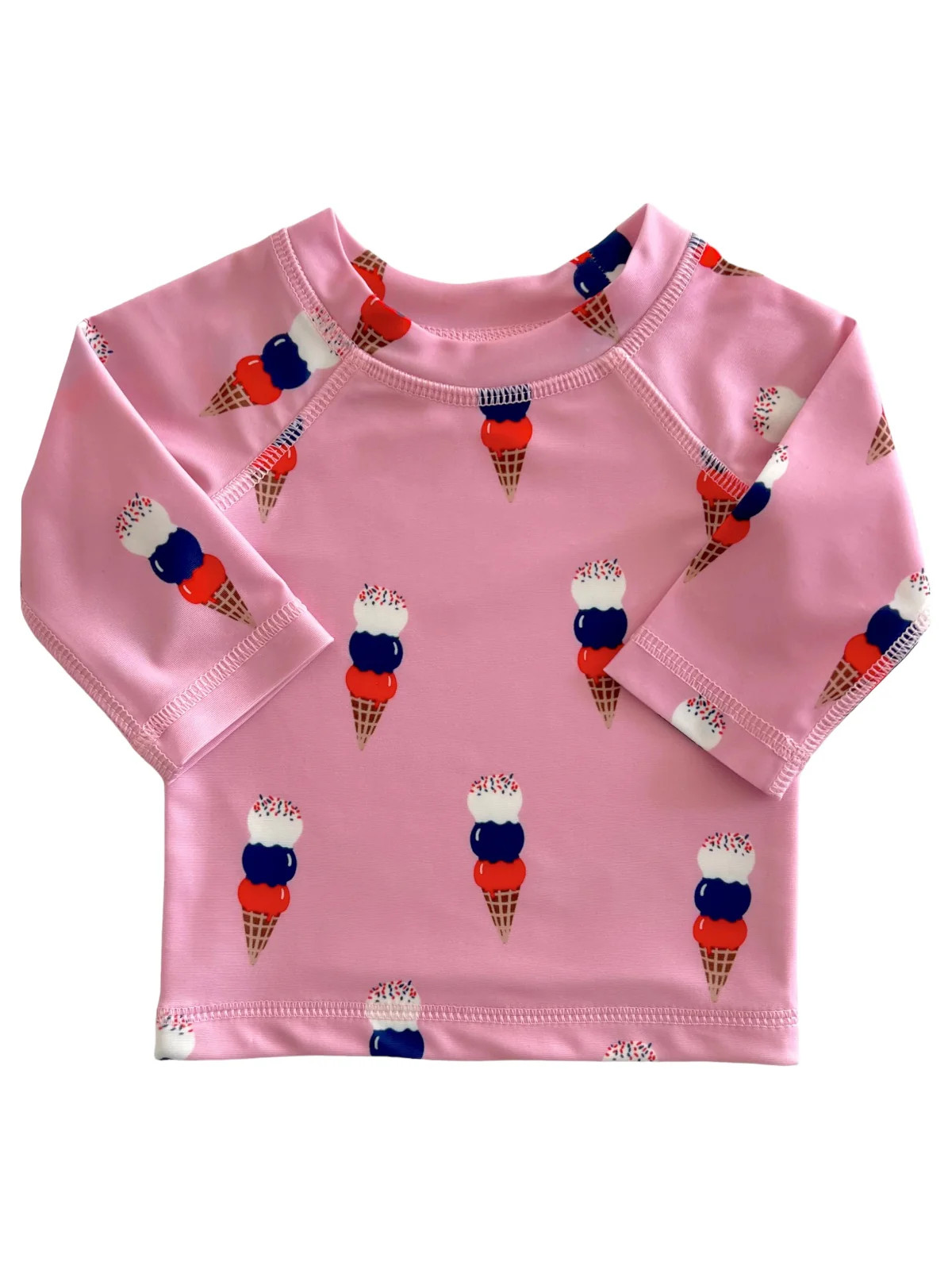 Pink Ice Cream / Maui Rashguard / UPF 50+ | SpearmintLOVE