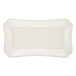 Lenox French Perle White Hors D'oeuvres Tray White | Bed Bath & Beyond