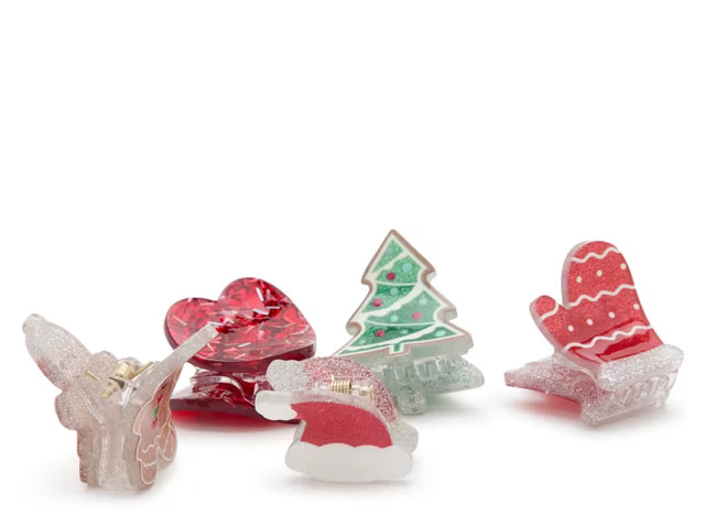 Kelly & Katie Holiday Hair Clips - 5 Pack - Free Shipping | DSW | DSW