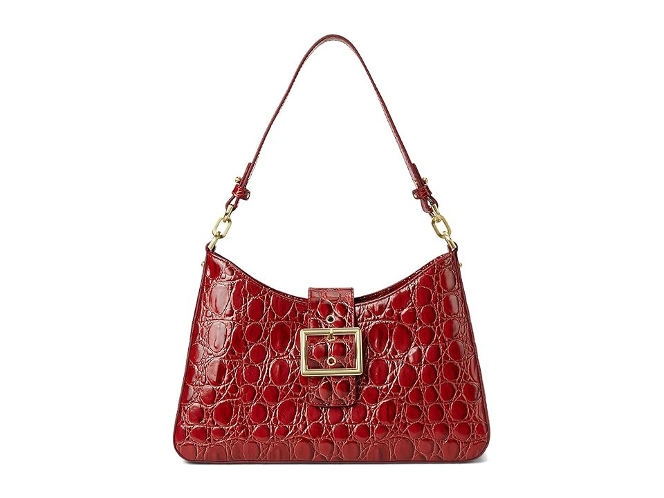 Brahmin Esme Shoulder Bag Cross Body Women's Handbags Sriracha, Leather | Zappos