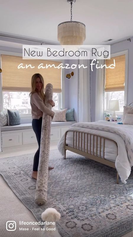 Love this pretty new rug find!! I’m have the khaki color and it’s has such gorgeous muted color, will go with everything!! 

#bedroomdecor

#LTKhome