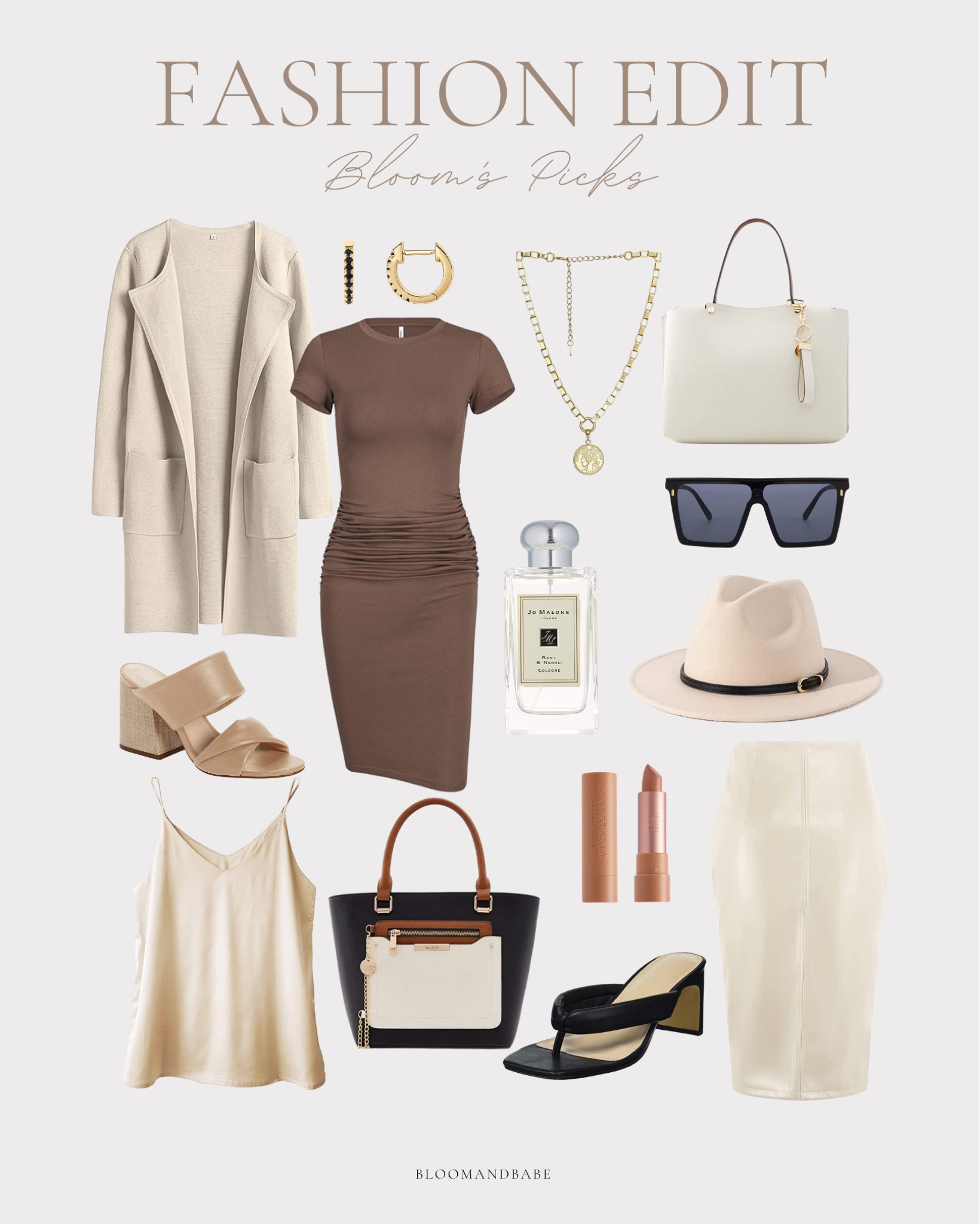 Amazon Fashion / Amazon neutral wardrobe / spring outfits / springs dresses / amazon beauty / amazon handbags / neutral sandals / spring sandals / spring handbags / amazon gold jewelry / spring hat / spring denim / 

#LTKshoecrush #LTKSeasonal #LTKbeauty