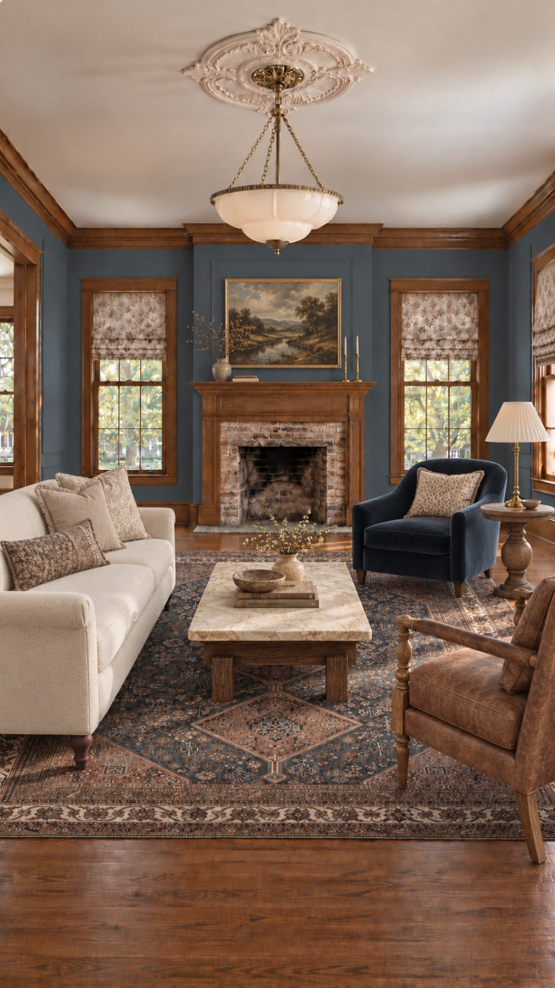 I think this is one of those rooms that proves you don’t have to choose between honoring the house you have and decorating it in a way that actually feels like you.

The original character gets to stay, but what you bring into the room is what makes it personal. And I love that the pieces here don’t feel like they were all chosen from the same collection or even at the same time. 

That slightly imperfect mix is what makes the finished room feel lived in instead of overly designed.

Everything I used to create the look is linked below—save this post so you can come back to it!

#LTKHome