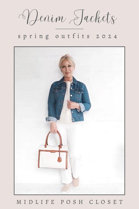 Denim Jacket Outfit / Spring Fashion / Spring Outfit (handbag is sold out)

#LTKover40 #LTKSeasonal #LTKstyletip