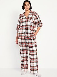 Flannel Pajama Set for Women | Old Navy (US)