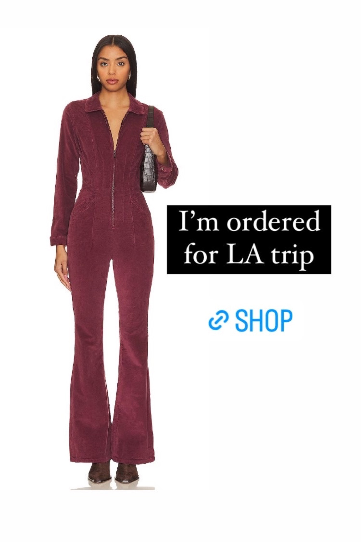 Obsessed with this corduroy jumpsuit! 
Revolve 
Jumpsuit 
fall outfit 
Holiday party 

#LTKworkwear #LTKHoliday #LTKstyletip