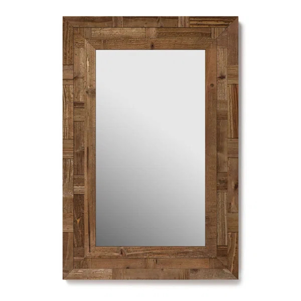 Brig Rectangle Wood Wall Mirror | Wayfair North America