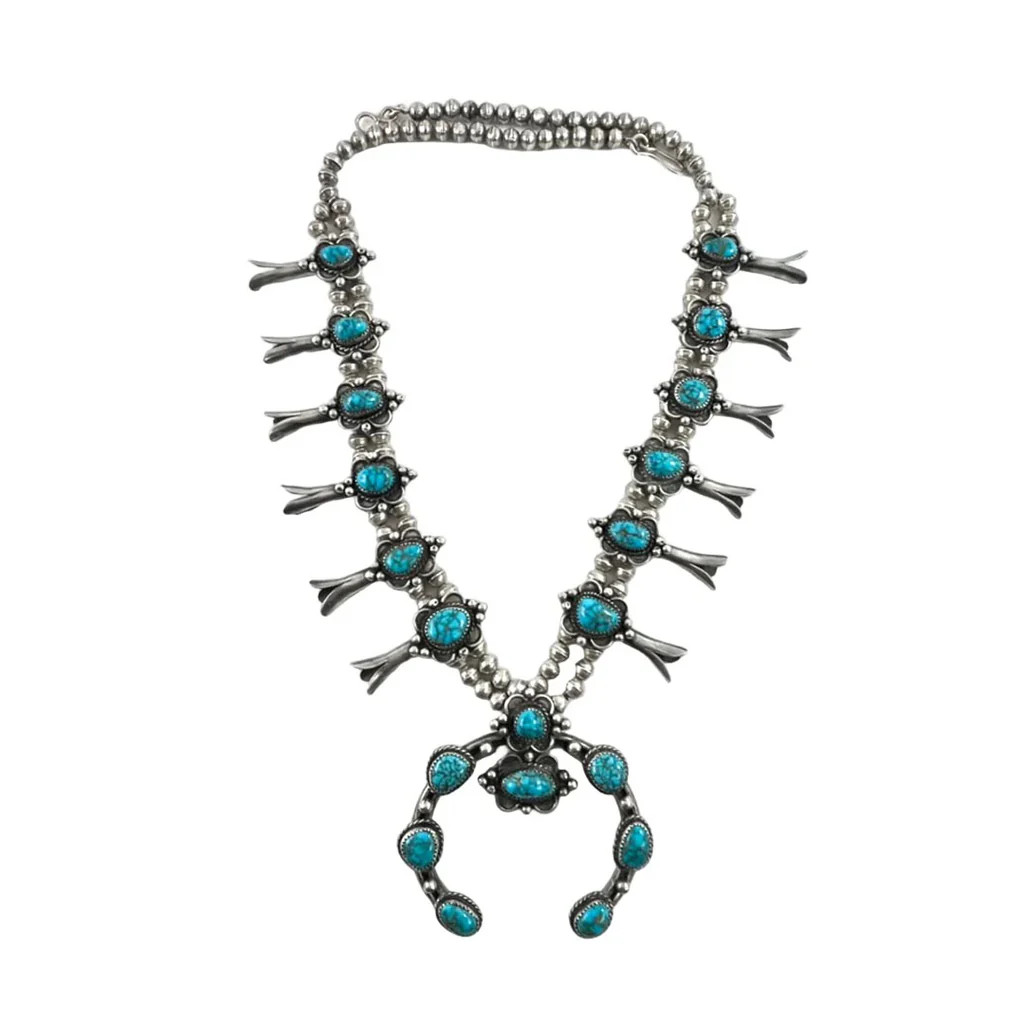 Beautiful Vintage Squash Necklace | Over The Moon