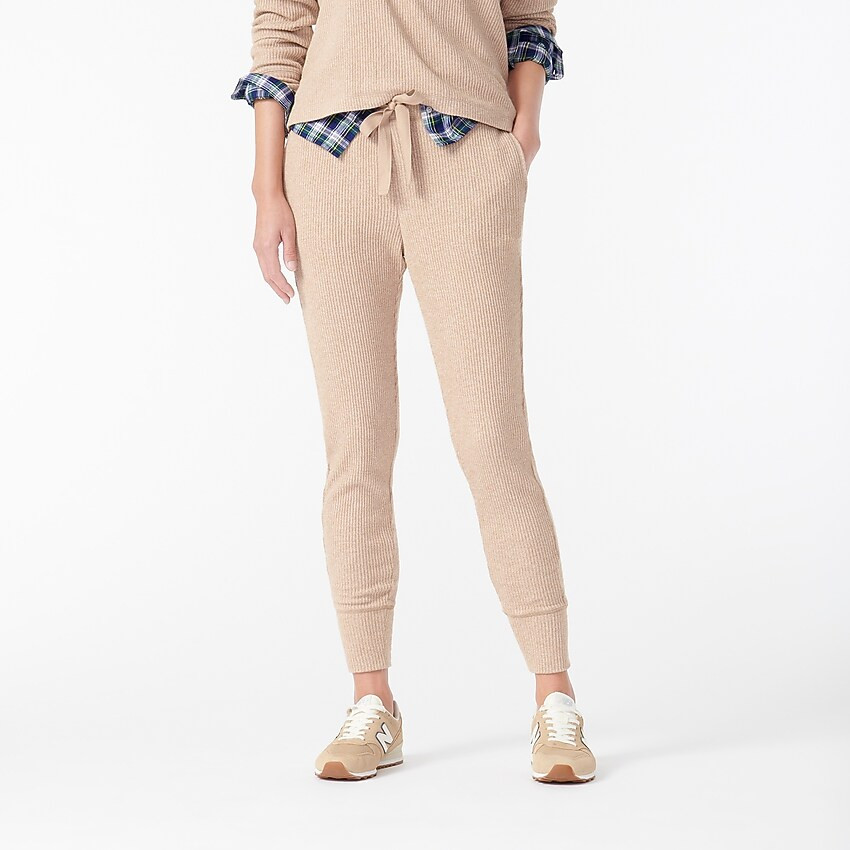 Slim jogger pant in fine rib | J. Crew US