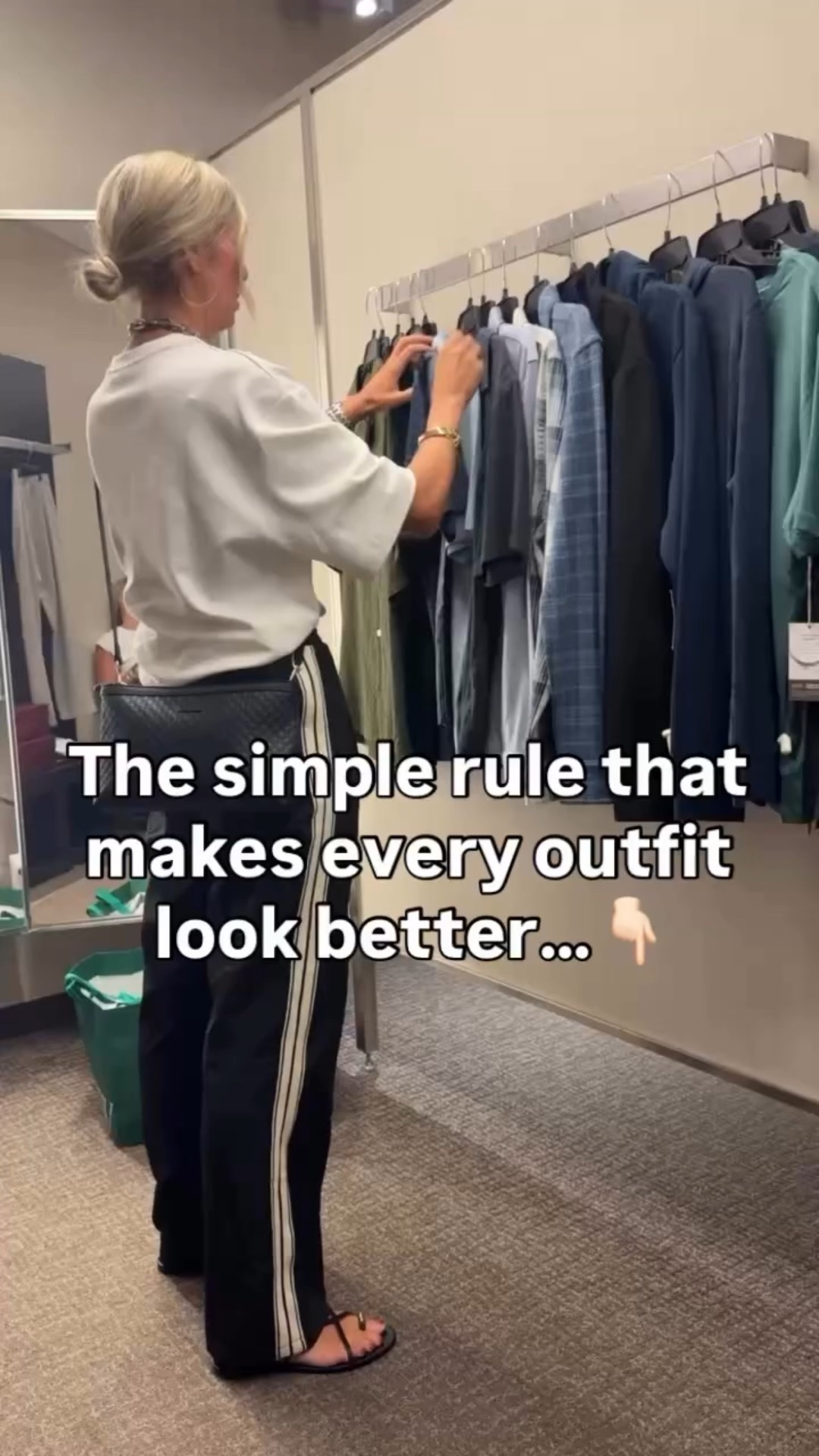 ✨ Ever put on an outfit and feel like something is off? The secret is The Rule of Thirds! 

Instead of splitting your outfit in half (which can make you look boxy or unbalanced), try dividing it into ⅓ + ⅔ proportions. This creates a more flattering, effortless look.👖 

Example: 
High-waisted jeans + a tucked-in sweater = ✔️
Low-rise jeans + a long untucked top = ❌ 

Try it out and see the difference! Would you wear this? 👇
#personalstylist #stylehack #fashiontips  #howtostyle #effortlessstyle styletricks fashionhacks wardrobetips stylemadeeasy outfitideas