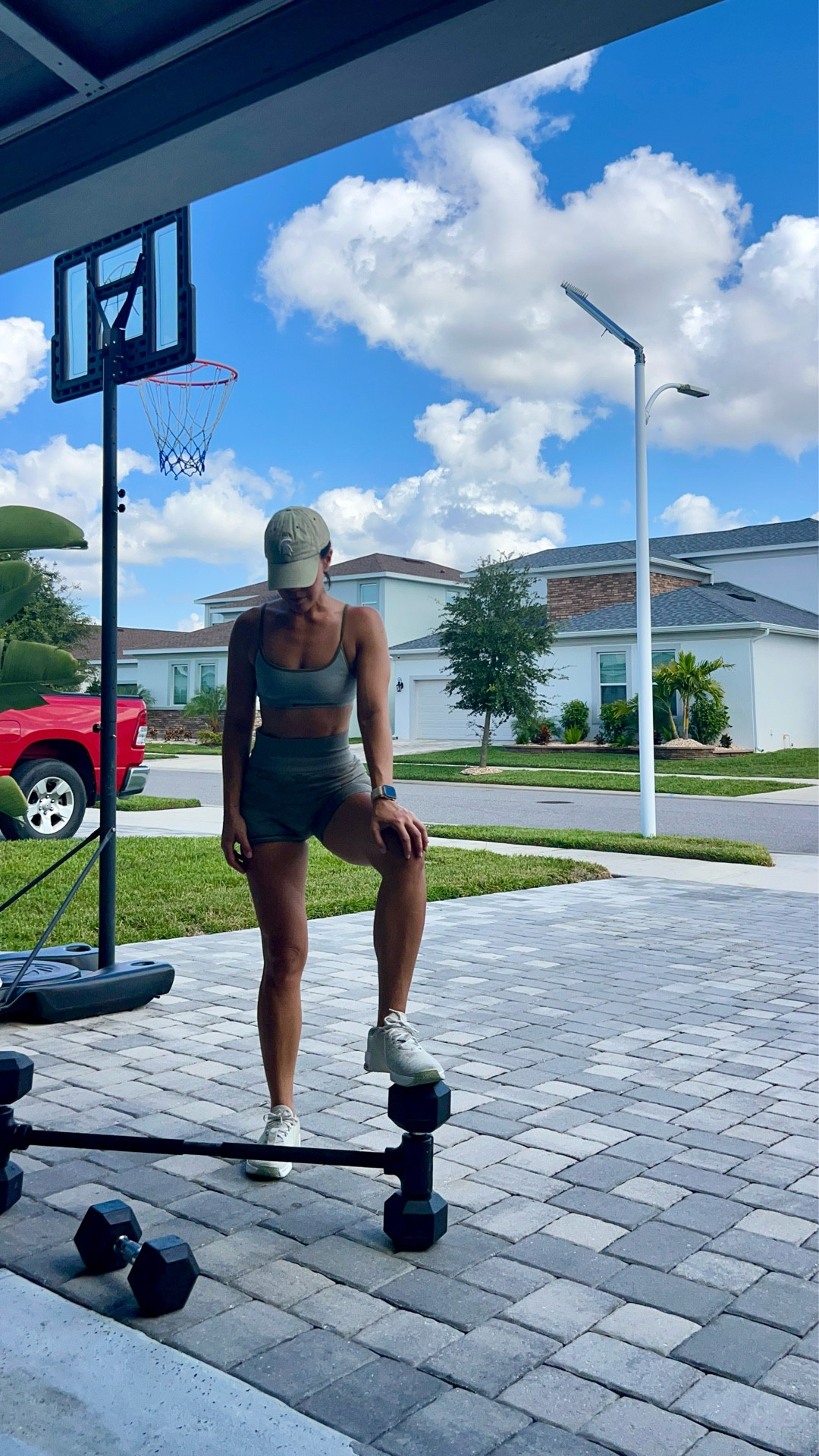 The holidays are coming up, but that’s no excuse to skip your workouts. Join me for a simple at-home leg day using just dumbbells, my JFlex HyperBell bar, an ab mat, and a regular gym mat. I did the whole thing in the comfort of my garage — Sharing everything I used below.

#LTKActive #LTKHoliday #LTKSaleAlert