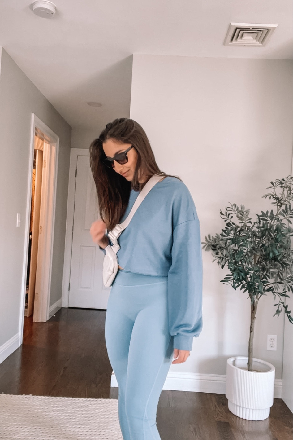 Blue on blue athleisure 💙 

#LTKFind #LTKfit #LTKunder50