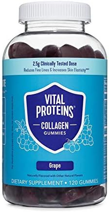 Vital Proteins Collagen Gummies, 2.5g of Clinically-Tested Collagen for Hair, Skin, Nails & Wrink... | Amazon (US)