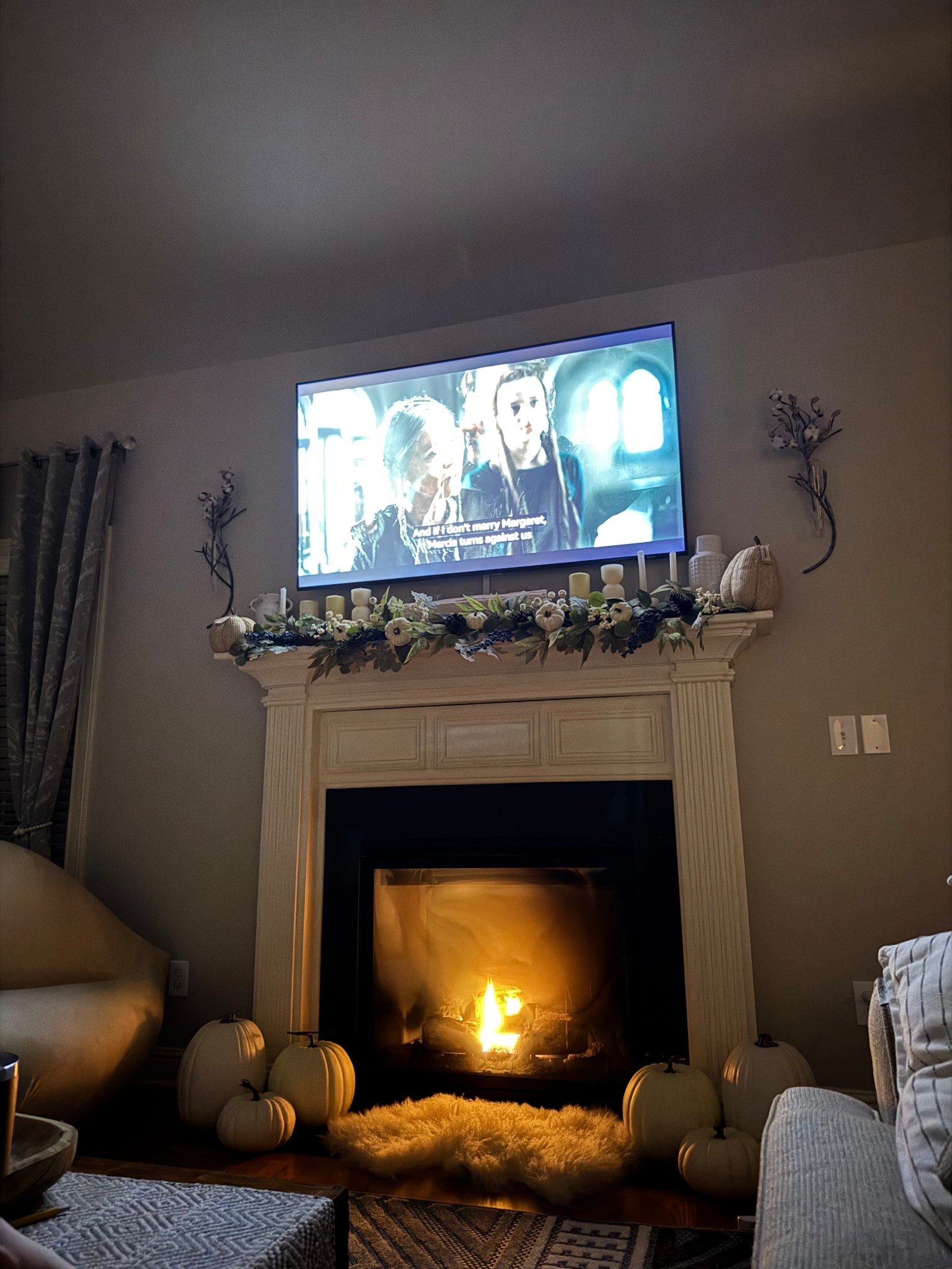 fall fireplace vibes 🍂

Alsoooo we are watching the king and the conqueror on Netflix and it’s soooo good! (But I’m also super into English history 🤓) 

#LTKFamily #LTKHome #LTKSeasonal