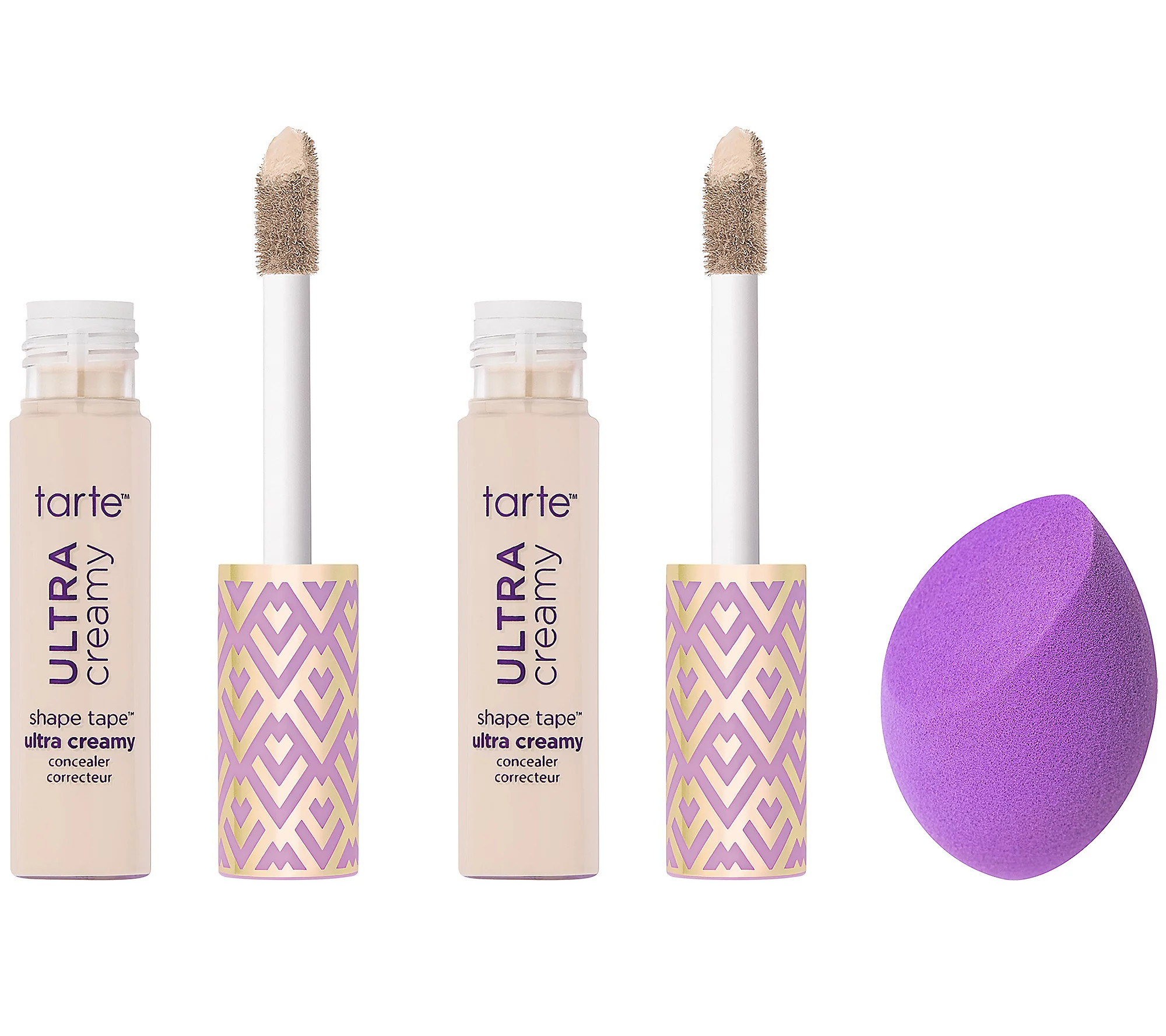 tarte Shape Tape Ultra Creamy Duo with Sponge | QVC