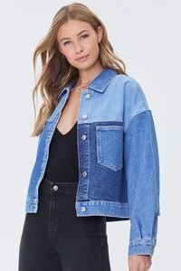 Colorblock Denim Jacket | Forever 21 | Forever 21 (US)