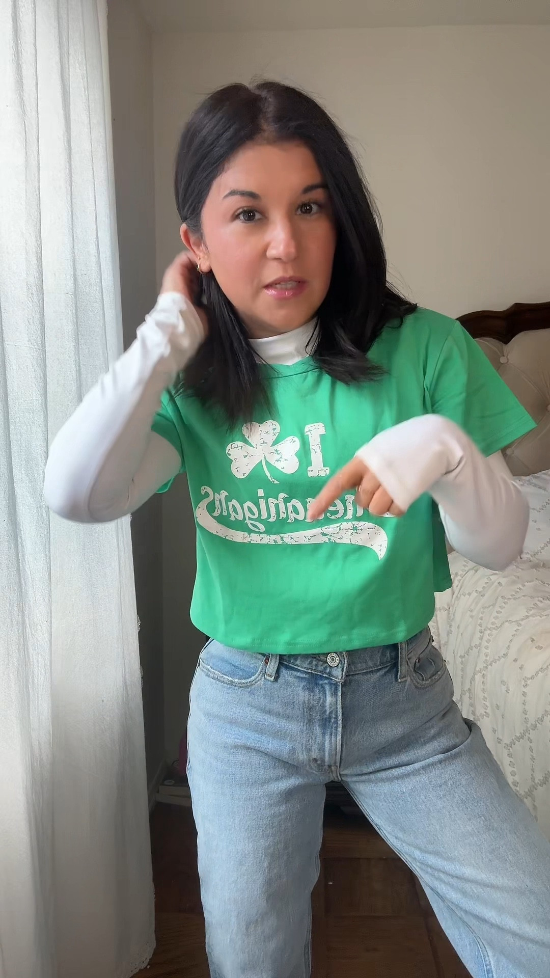 at patrick’s day outfit 💚☘️

#LTKootd #LTKPetite