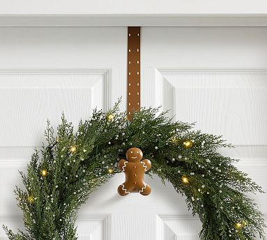 Mr. Spice Gingerbread Wreath Hanger | Pottery Barn (US)