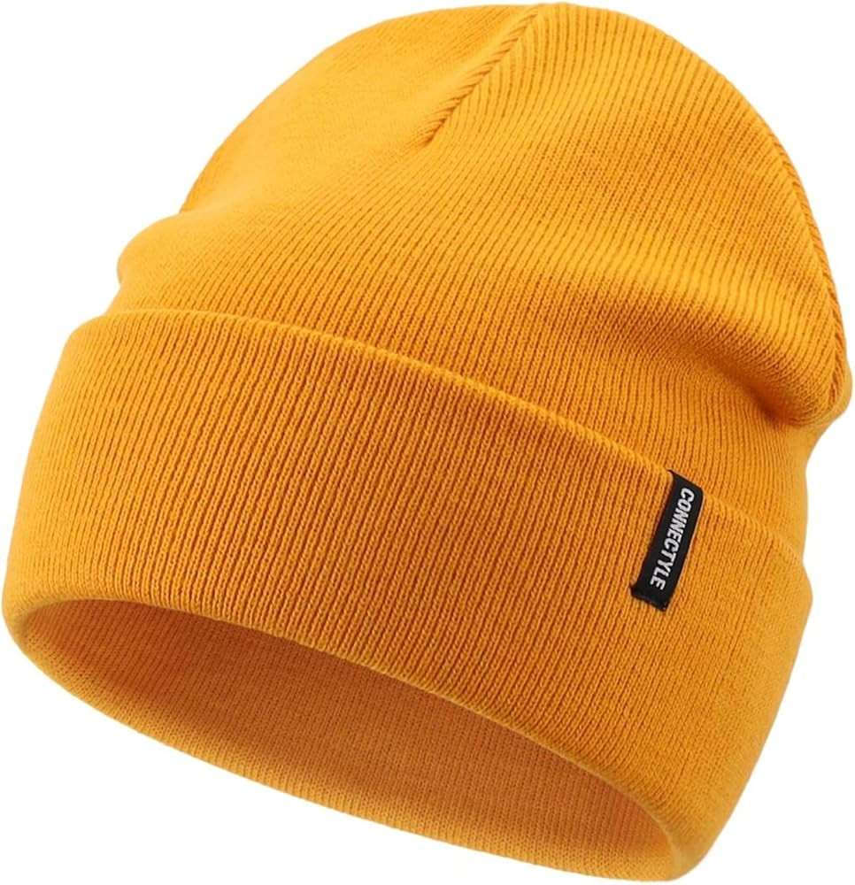 Connectyle Toddler Beanie Boys Girls Kids Knit Winter Hat Basic Warm Skull Cap | Amazon (CA)