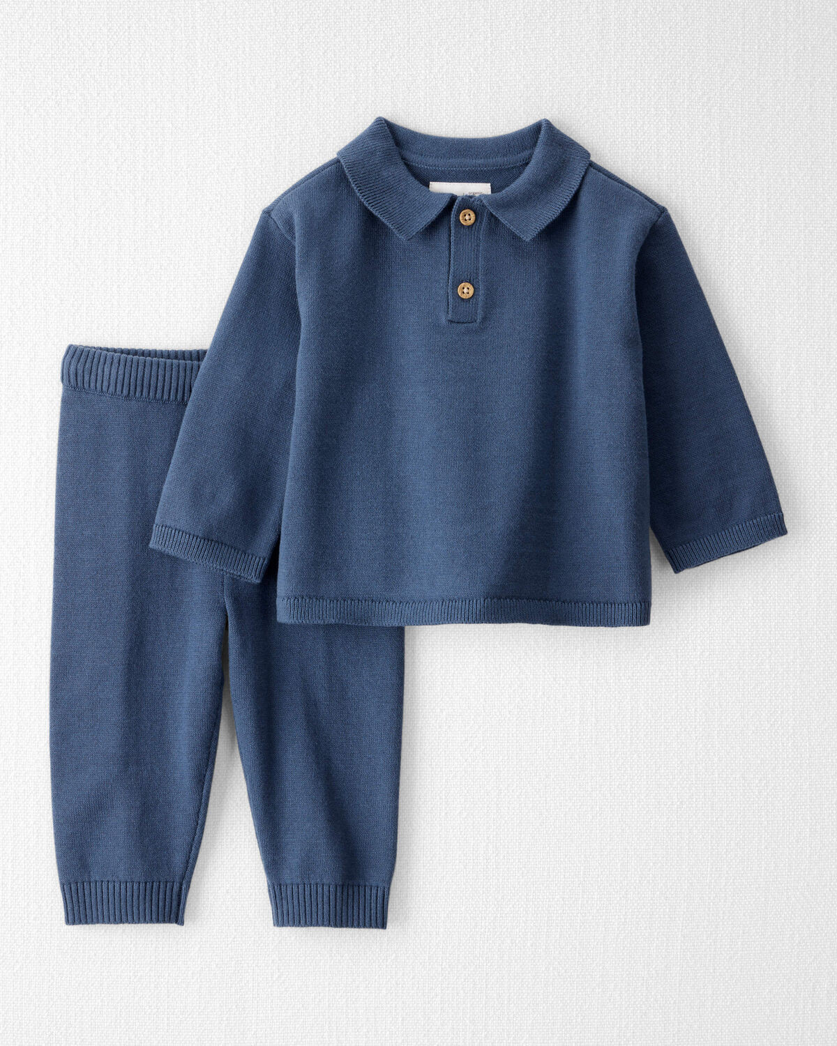 Baby Boy 2-Piece Organic Cotton Sweater Knit Set | Carter's Inc