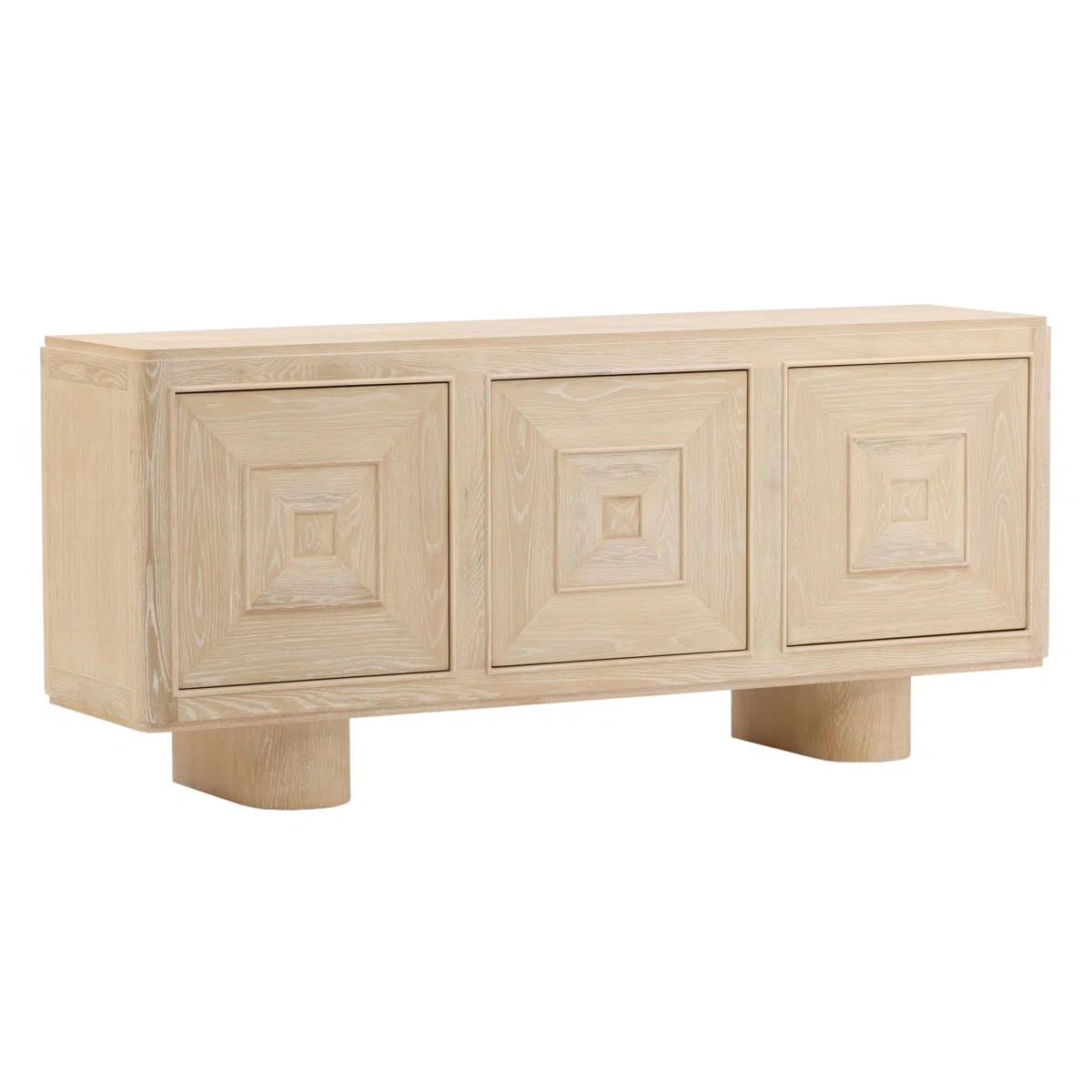 Williams 72" Oak Wood Sideboard, Light Natural | Wayfair North America