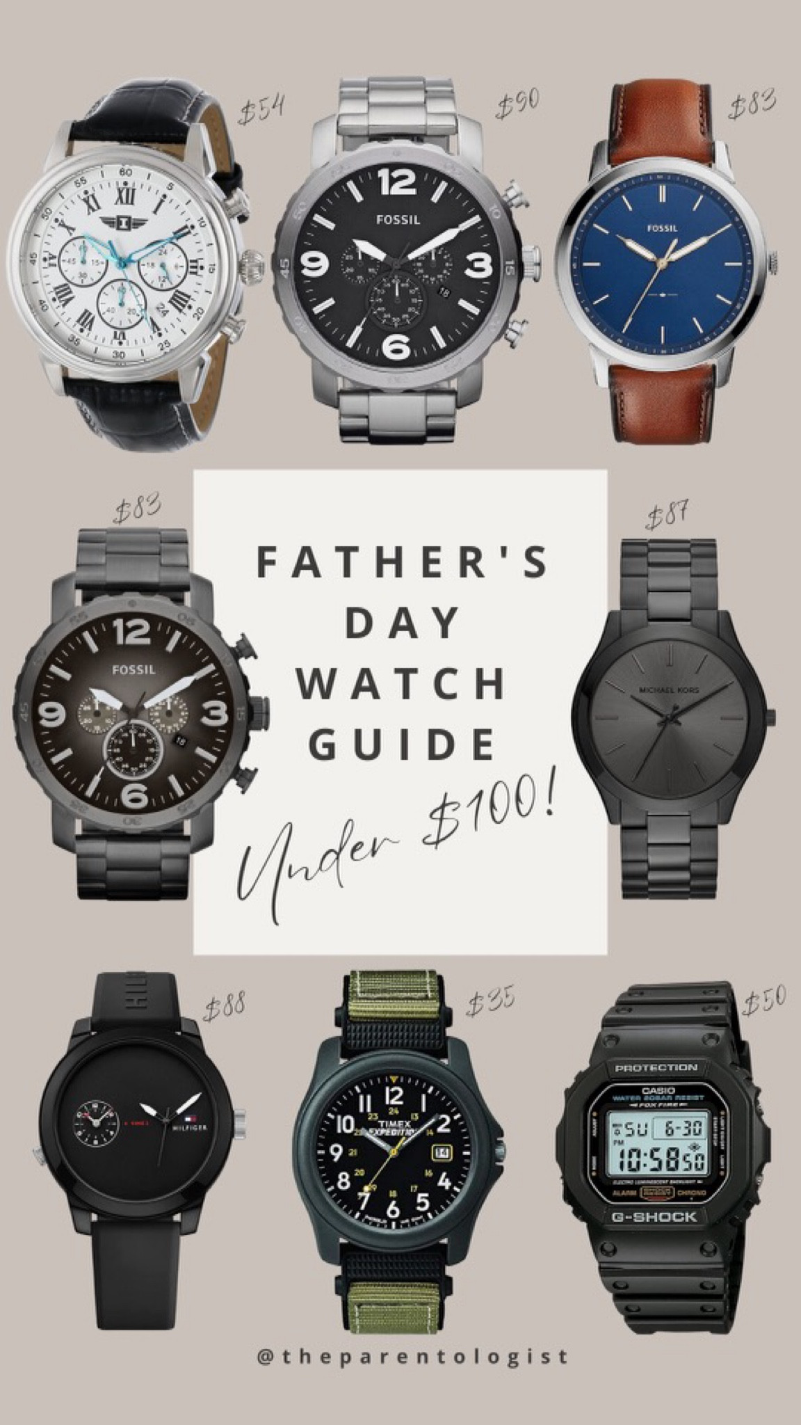 Father’s Day gift idea! It’s not too late to order the perfect gift for the dad in your life!! There is a watch for every personality!! 

#LTKGiftGuide #LTKunder100 #LTKmens