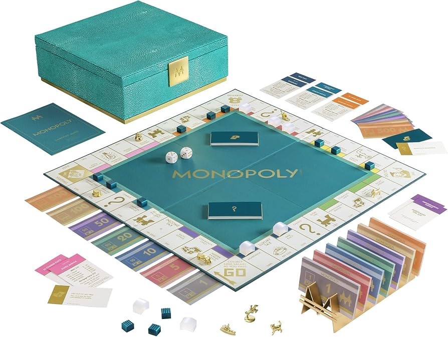 WS Game Company Monopoly Del Mar Shagreen Edition | Amazon (US)