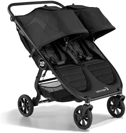 Baby Jogger City Mini GT2 All-Terrain Double Stroller Jet Black Perfect for Newborn and Toddler C... | Amazon (US)