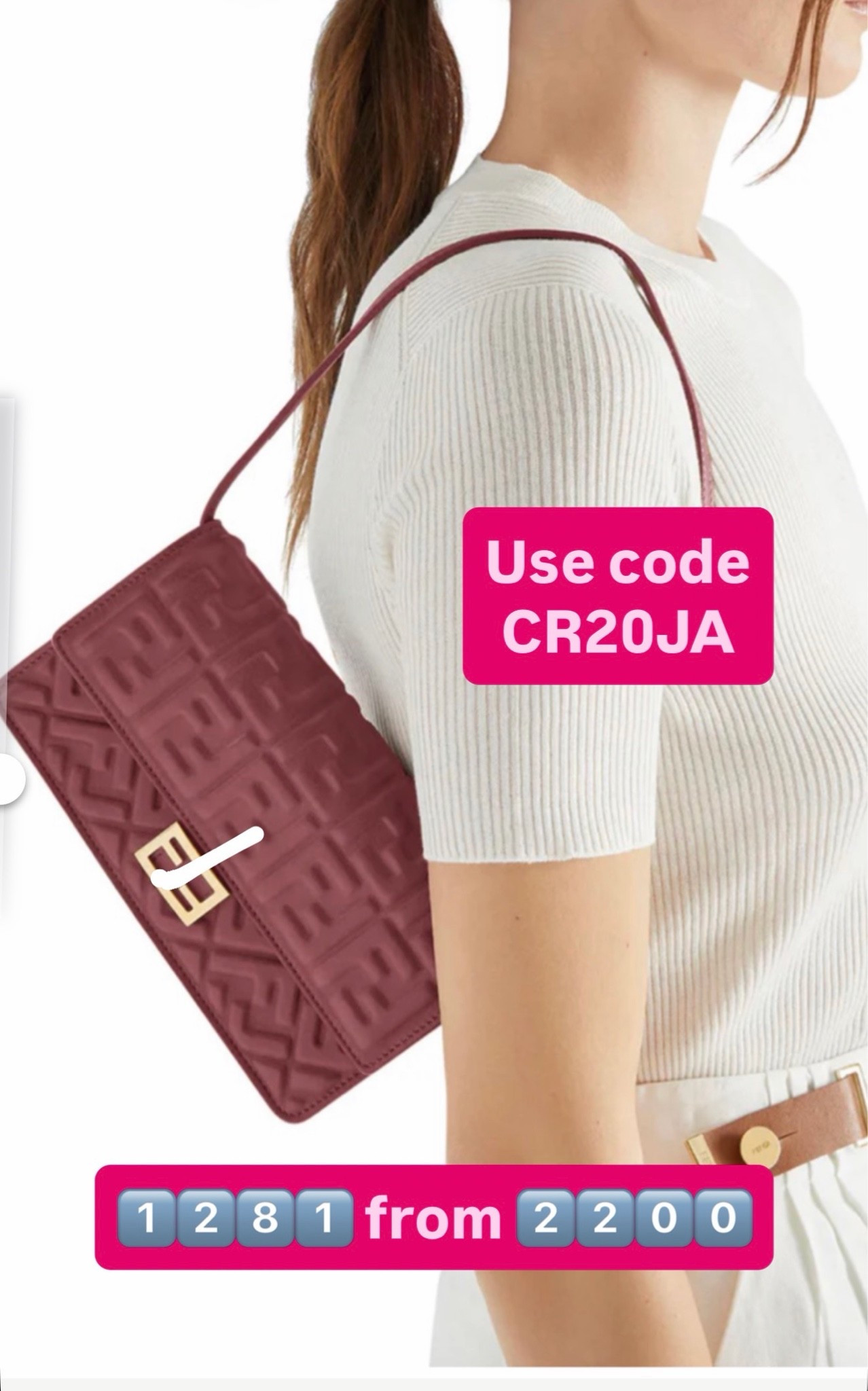Fendi wallet on chain
No tax and no duties 
Use code
CR20JA

#LTKSaleAlert #LTKSeasonal #LTKootd
