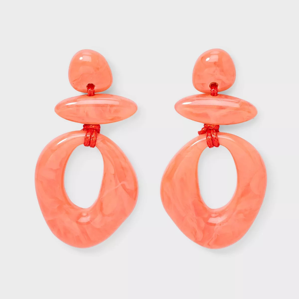 Stackable Geometric Beaded Drop Earrings - Universal Thread™ | Target