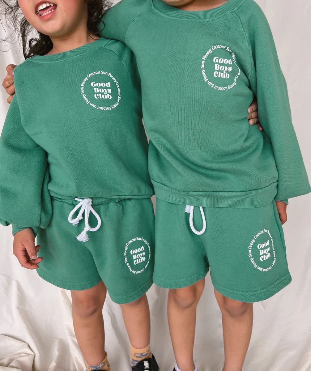 FOREST GOOD BOYS CLUB SHORT | Sun Peony Coconut