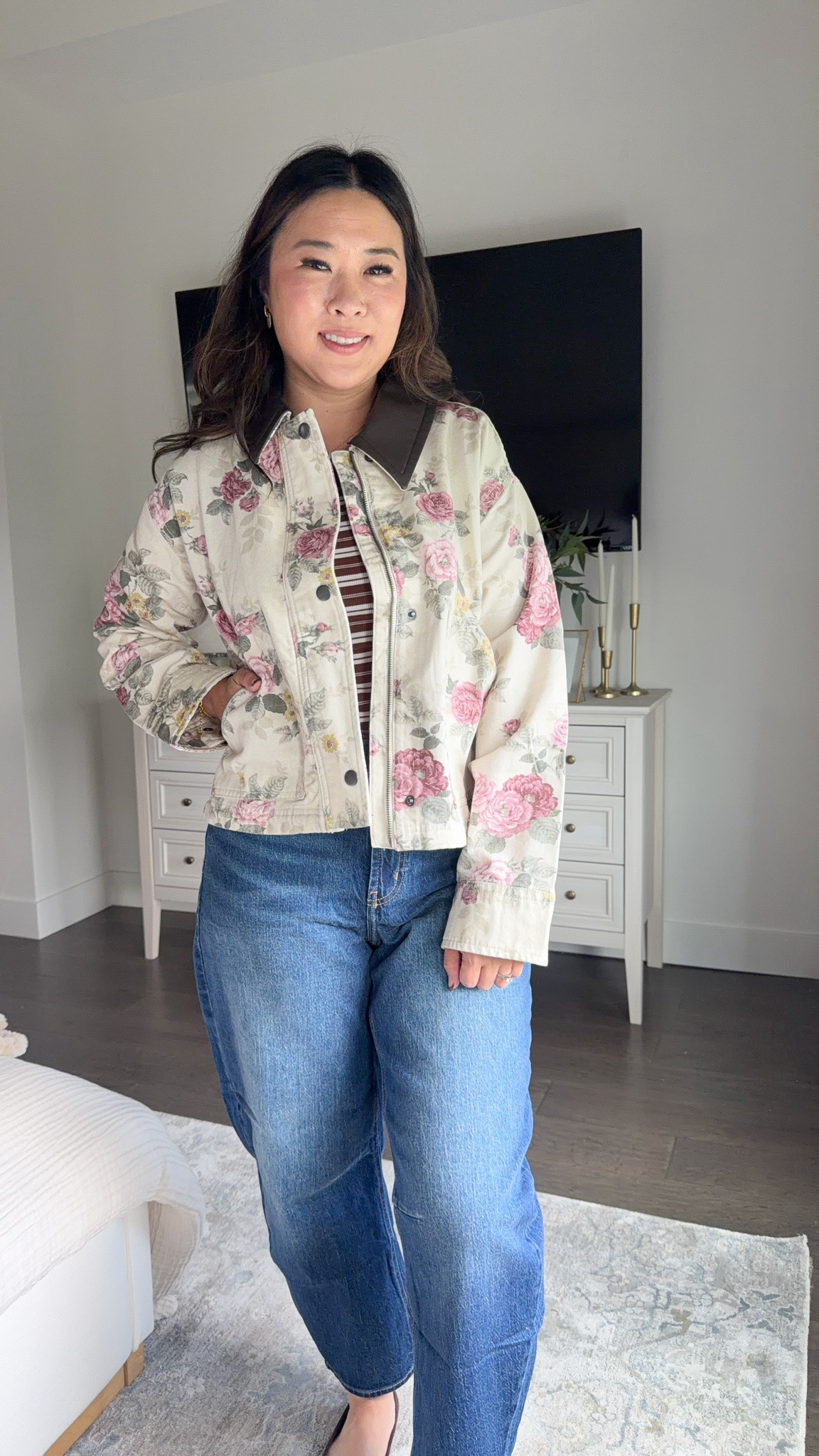 Old navy fall outfit 

Floral barn jacket: medium

#LTKootd #LTKSeasonal #LTKOver40
